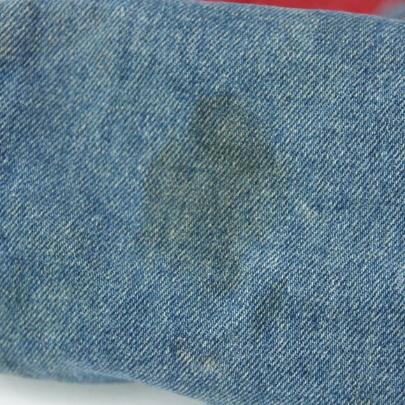 Vintage Sasson University Denim Jeans Zippered Crossbody Handbag Purse 1980s - Picture 12 of 14